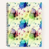 水彩蝶ノートブック ノートブック (正面)