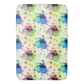 水彩蝶バスマット バスマット (正面縦)