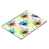 水彩蝶フォトノートブック ノートブック (左側)