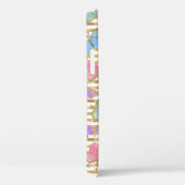 水彩蝶金ゴールドグリッター Case-Mate iPhoneケース (裏面 / 右)