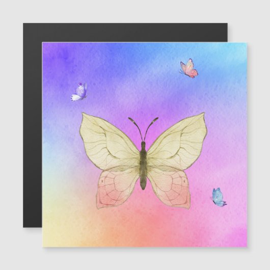 水彩蝶 (正面/裏面)