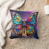 水彩蝶 クッション (ブランケット)