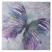 水彩蝶 タイル (正面)