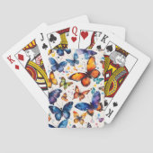 水彩蝶 トランプ (裏面)