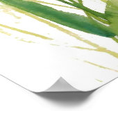 水彩蝶 ポスター (角)