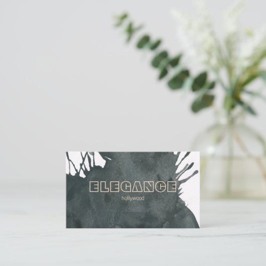 水彩表芸術的現 名刺 (スタンド正面)