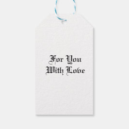 水彩見た白い可愛いカワイフクロウ ギフトタグ