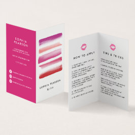 水彩見本 | Lip製品販売代理店 名刺