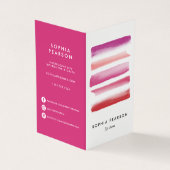 水彩見本 | Lip製品販売代理店 名刺 (外部)