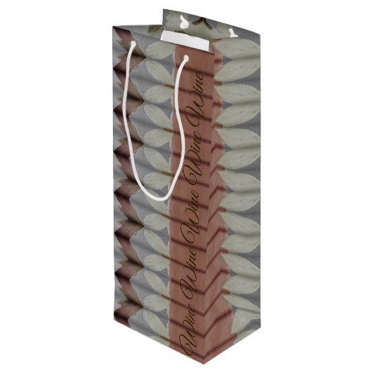 水彩設計ワイン抱き枕 ワインギフトバッグ (裏面アングル)