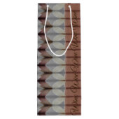 水彩設計ワイン抱き枕 ワインギフトバッグ (裏面)