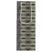 水彩設計ワイン抱き枕 ワインギフトバッグ (正面)