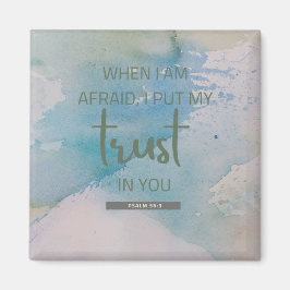 水彩詩編56:3マグネット マグネット