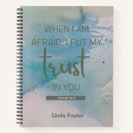 水彩詩編56:3 ノートブック