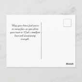 水彩詩編56:3 ポストカード (裏面)