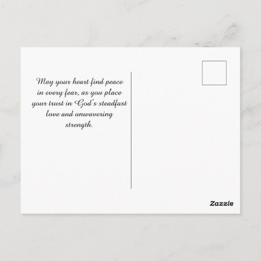 水彩詩編56:3 ポストカード (裏面)