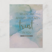 水彩詩編56:3 ポストカード (正面)