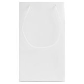 水彩誕生日バニー スモールペーパーバッグ (裏面)