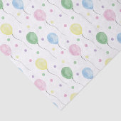 水彩誕生日バルーン&紙吹雪 薄葉紙 (詳細)