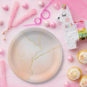 水彩誕生日紙プレート ペーパープレート (パーティー)