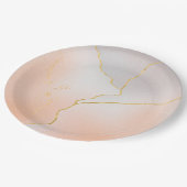 水彩誕生日紙プレート ペーパープレート (アングル)