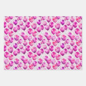 水彩誕生日風船 ラッピングペーパーシート (正面3)