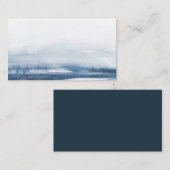 水彩護衛カードシンプルモダン プレイスカード (正面/裏面)