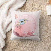 水彩豚、バニー&ホース クッション (ブランケット)