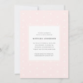 水彩象のベビーシャワーパーティー (裏面)