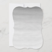 水彩象のベビーシャワー 招待状 (裏面)