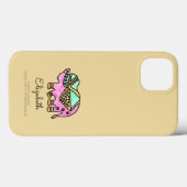 水彩象カラフルモダンt Case-Mate iPhoneケース (裏面 (横))