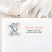 水彩象ガール ラベル (インサイチュ)