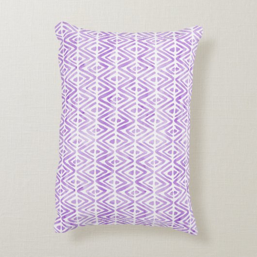 水彩象シボリ初期のシェブロン アクセントクッション (裏面(縦))