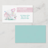 水彩象チャイルドデイサービス 名刺 (正面/裏面)