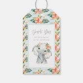 水彩象感謝してい生誕祭会 ギフトタグ (裏面)