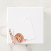 水彩貝殻ギフトラベル フェイバータグ (インサイチュ)