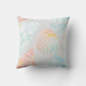 水彩貝殻 クッション (裏面)