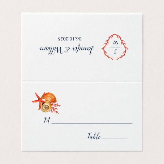水彩貝結婚座席表 (外部フラット)