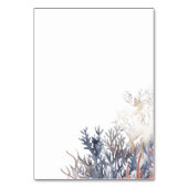 水彩貝類&サンゴ結婚ズ テーブルナンバー (裏面)