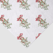 水彩赤い弓ミスタルトークリスマス 薄葉紙 (詳細)