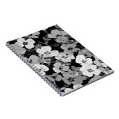 水彩赤い花2 ノートブック (右側)