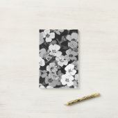 水彩赤い花2 ポストイット (デスク上)