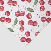 水彩赤さくらんぼ果実 薄葉紙 (詳細)