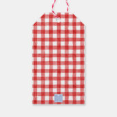 水彩赤と白のジンジャムボウジンジャージャー ギフトタグ (裏面)