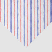 水彩赤と青の対角線のストライプ 薄葉紙 (詳細)