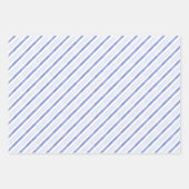 水彩赤と青の格子縞 ラッピングペーパーシート (正面3)