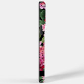 水彩赤フローラ植物性緑 Case-Mate iPhoneケース (裏面 / 右)