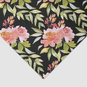 水彩赤フローラ黒 薄葉紙 (詳細)