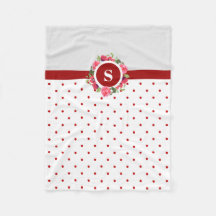 水彩赤ポピーズピンクローゼスサークルリース