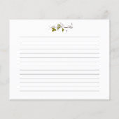 水彩赤ワインとチーズブライダルシャワー (裏面)